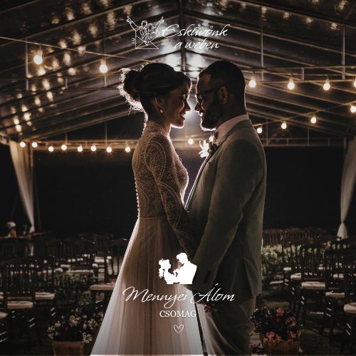 Mennyei esküvői weboldal